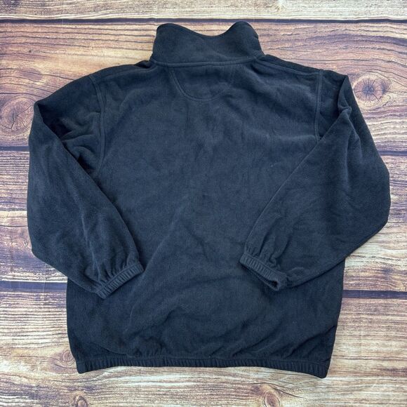 Timberline Colorado Sweatshirt Size L Black 1/4 Zip Mens VTG Soccer - Picture 2 of 7